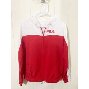 Fila International Red\White Women training jacket